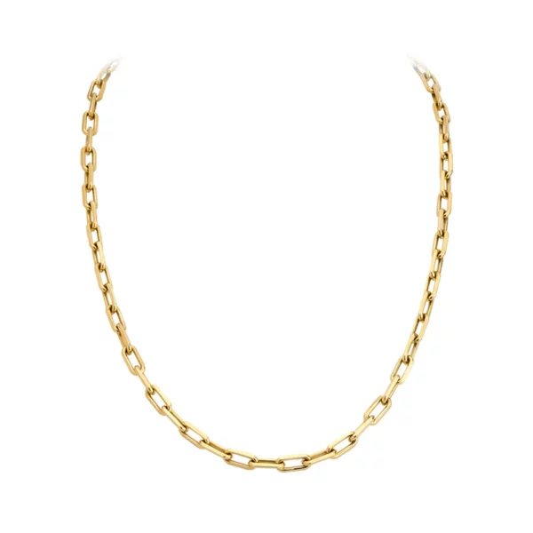 9ct yellow solid gold 20 inch dainty curb chain